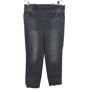 SPANX Black Wash High Rise Skinny Jeans Women's Size Large
